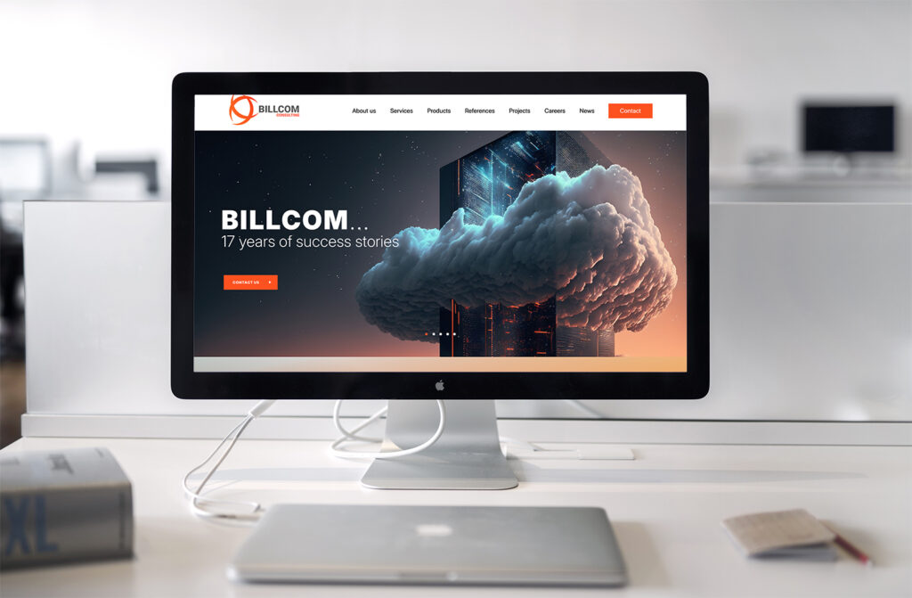 Création site Billcom - agence pro web tunisie