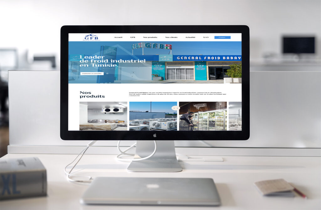 Création site GFB - agence pro web tunisie
