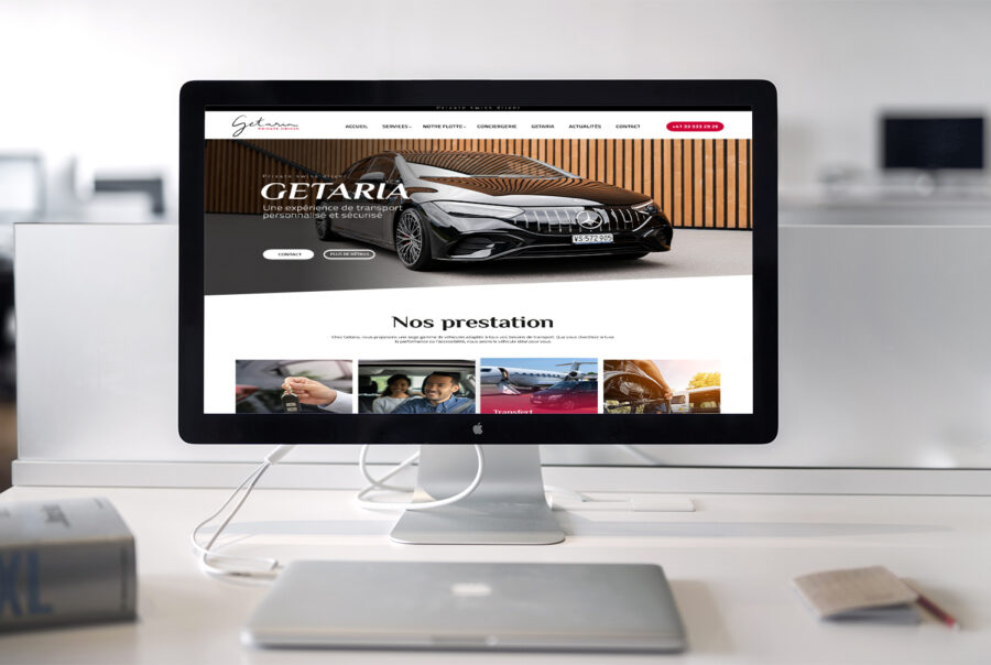 Création site Getaria - agence pro web tunisie