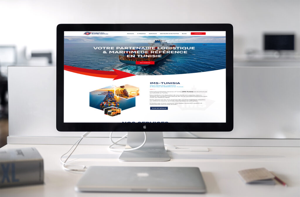 Création site IMS - agence pro web tunisie