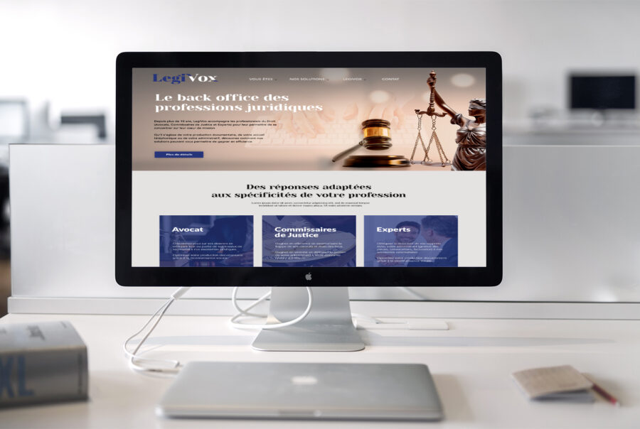 Création site Legivox - agence pro web tunisie