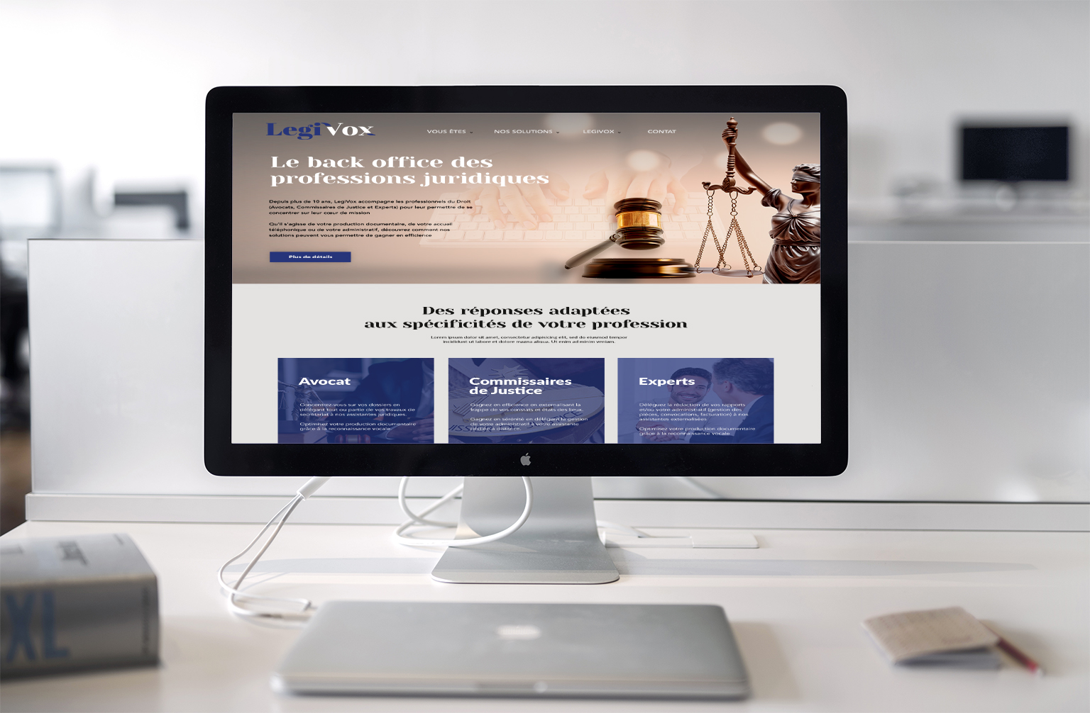 Création site Legivox - agence pro web tunisie