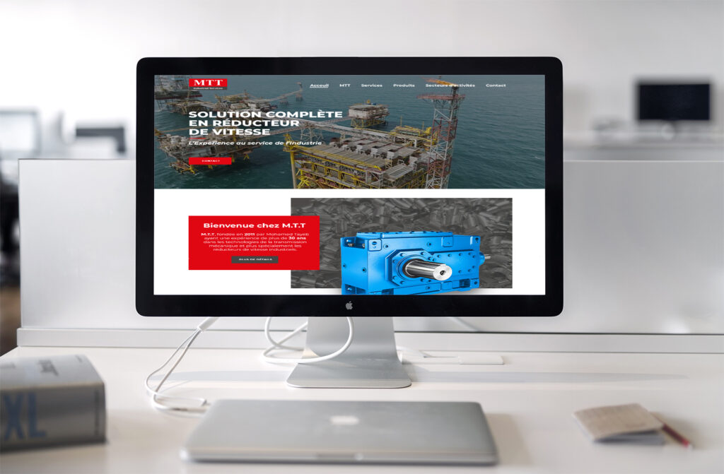 Création site MTT - agence pro web tunisie