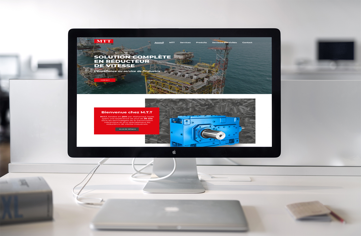Création site MTT - agence pro web tunisie