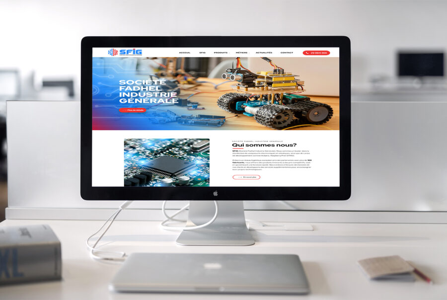 Création site SFIG - agence pro web tunisie
