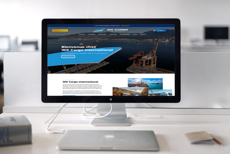 Création site Wk cargo - agence pro web tunisie