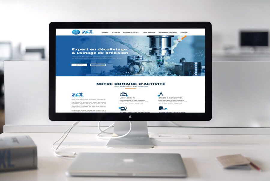 Création site ZCT - agence pro web tunisie