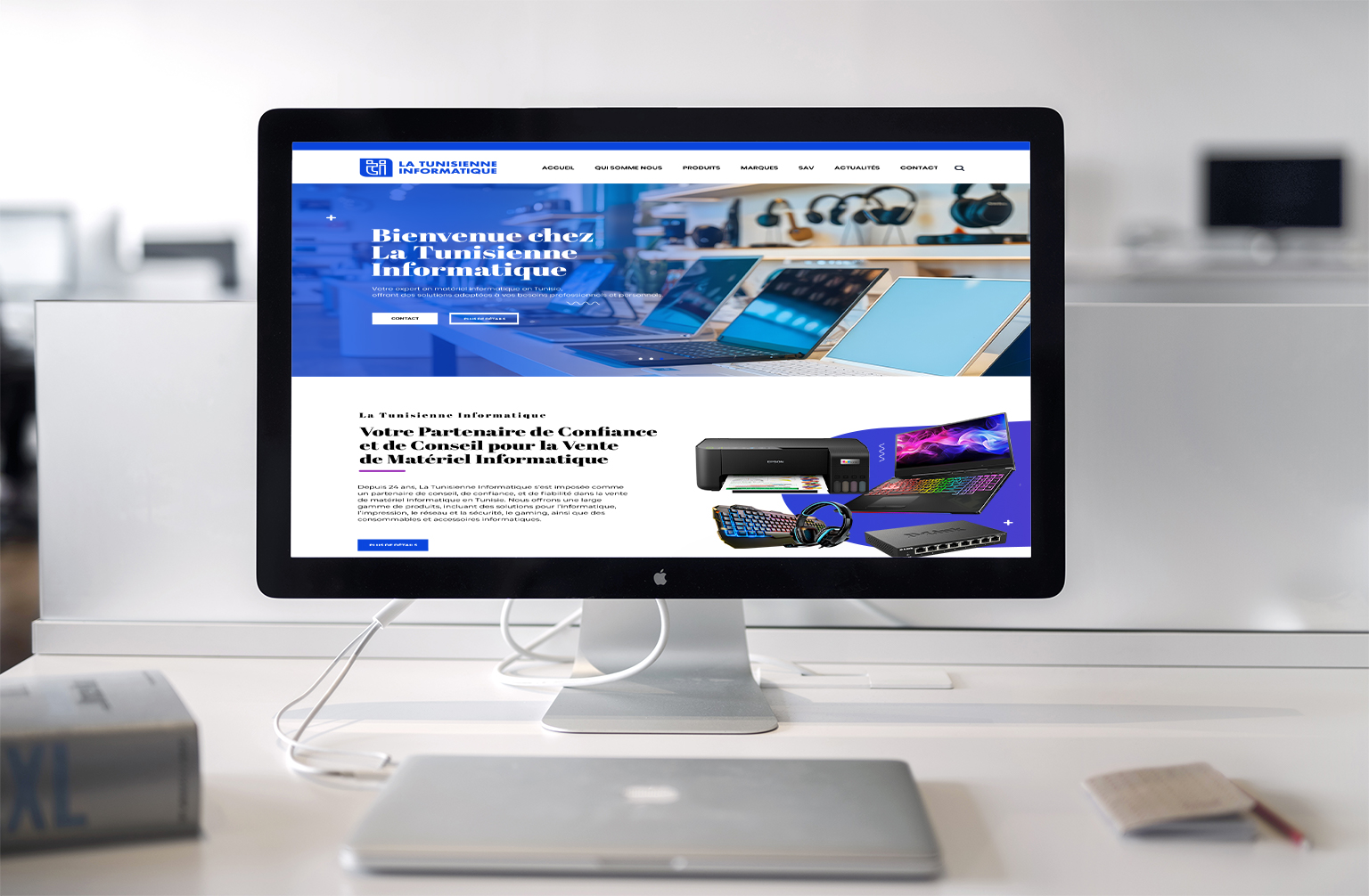 Création site la tunisienne informatique - agence pro web tunisie